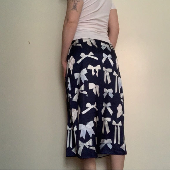 Sandy Liang Bow Display Fyn Skirt NWT - Picture 4 of 6